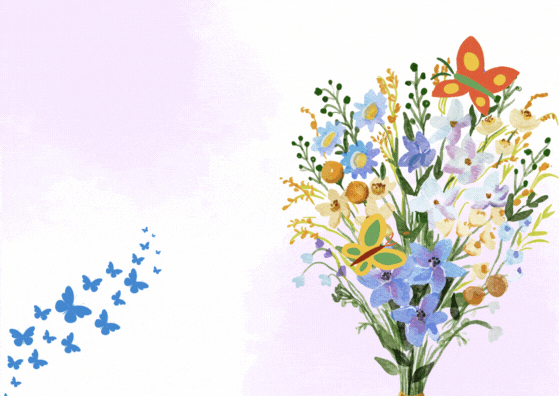 Красиві анімовані картинки-привітання З Днем народження