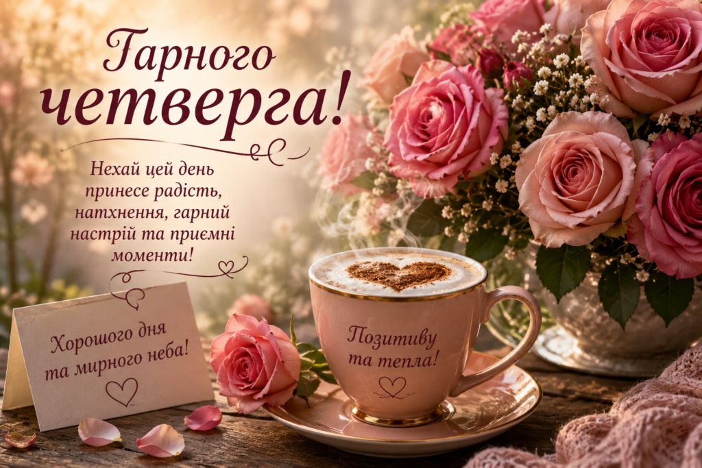 Гарного четверга 3 harnoho chetverha